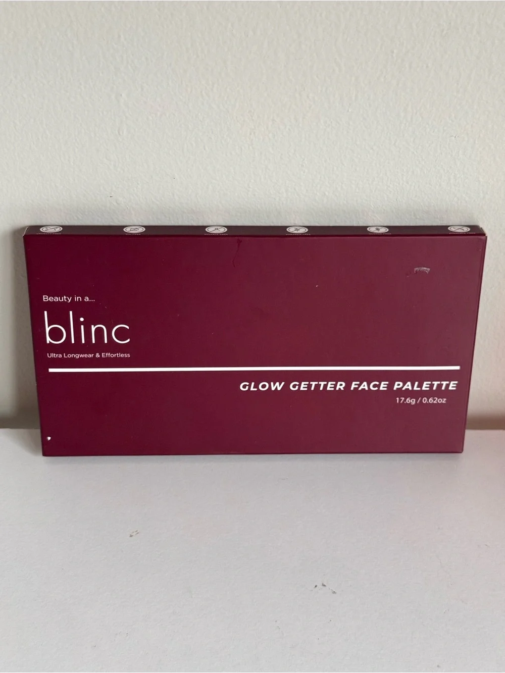 Blinc Glow Getter Face Palette 4 Blushes 4 Highlighters
